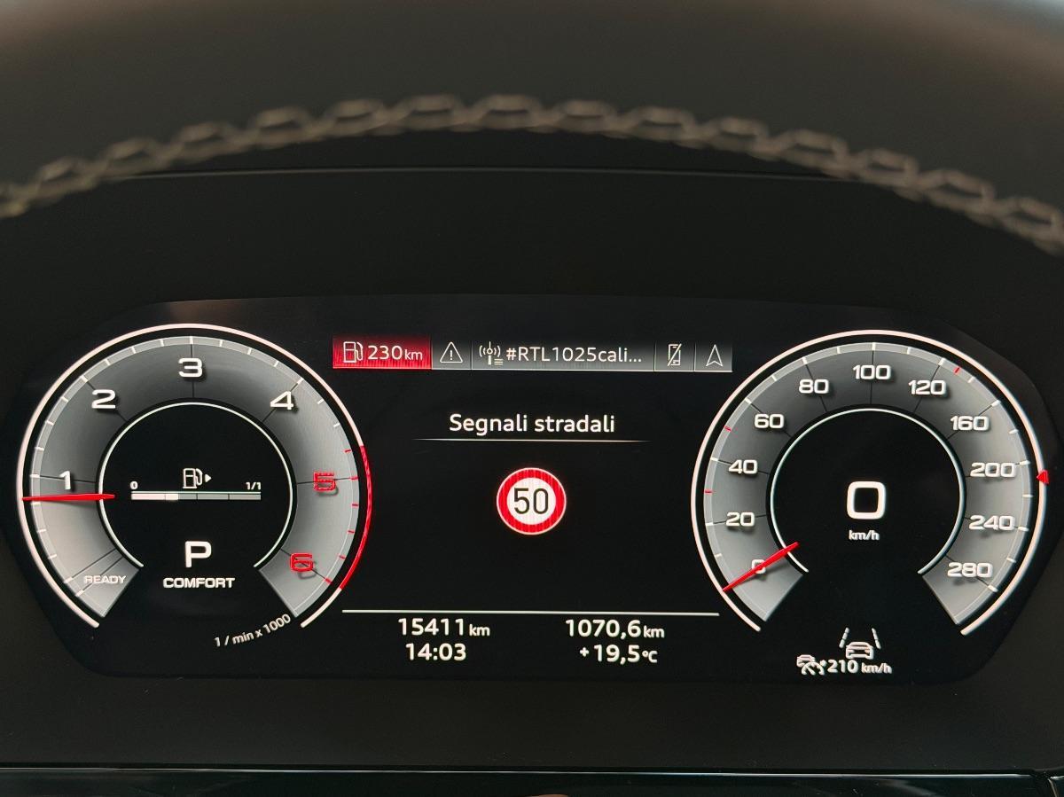 New Audi A3 Sportback 35 TDI S-line Identity Black 150CV