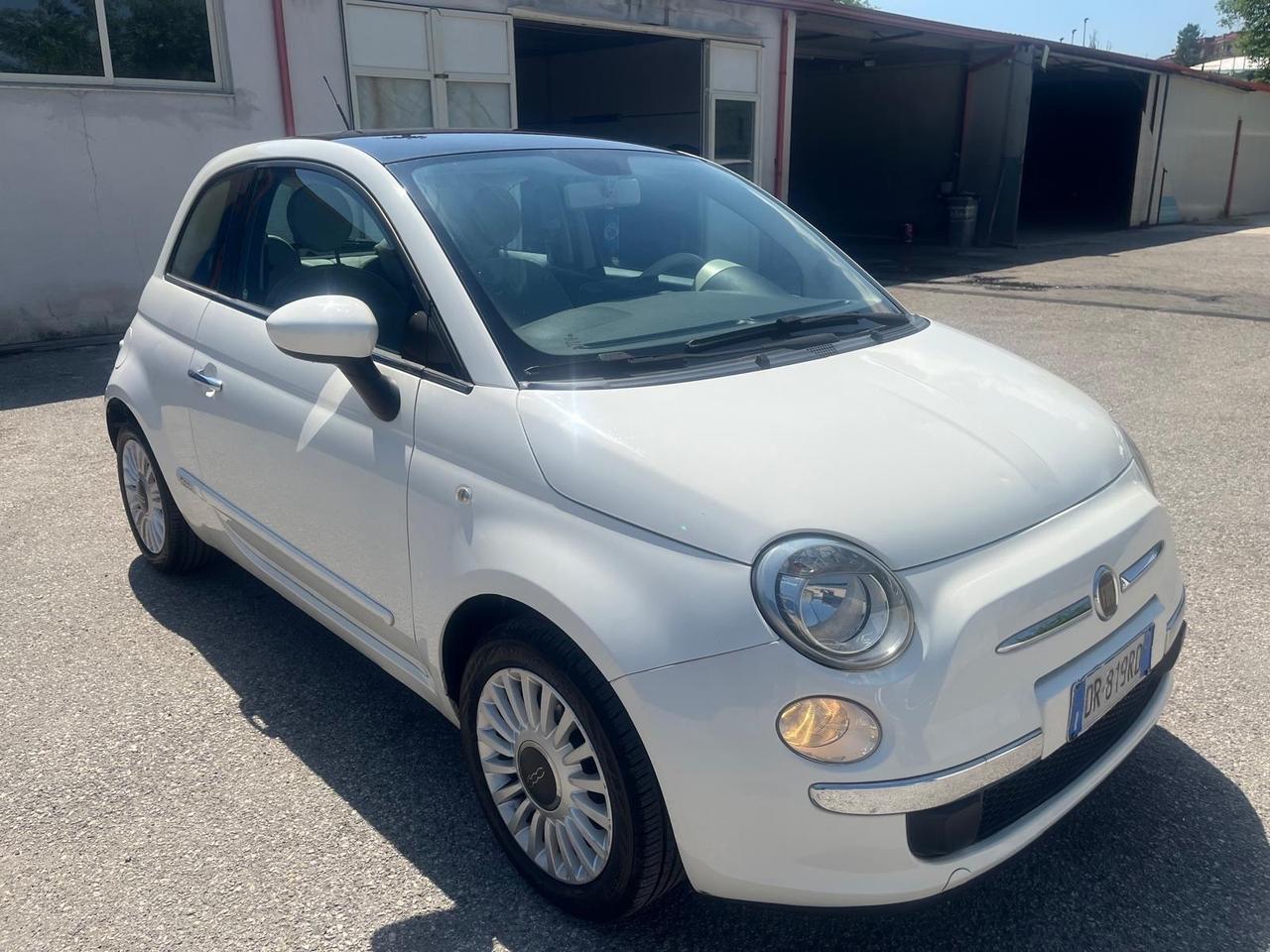 Fiat 500 lounge-1.2 gpl- km 125000-2008