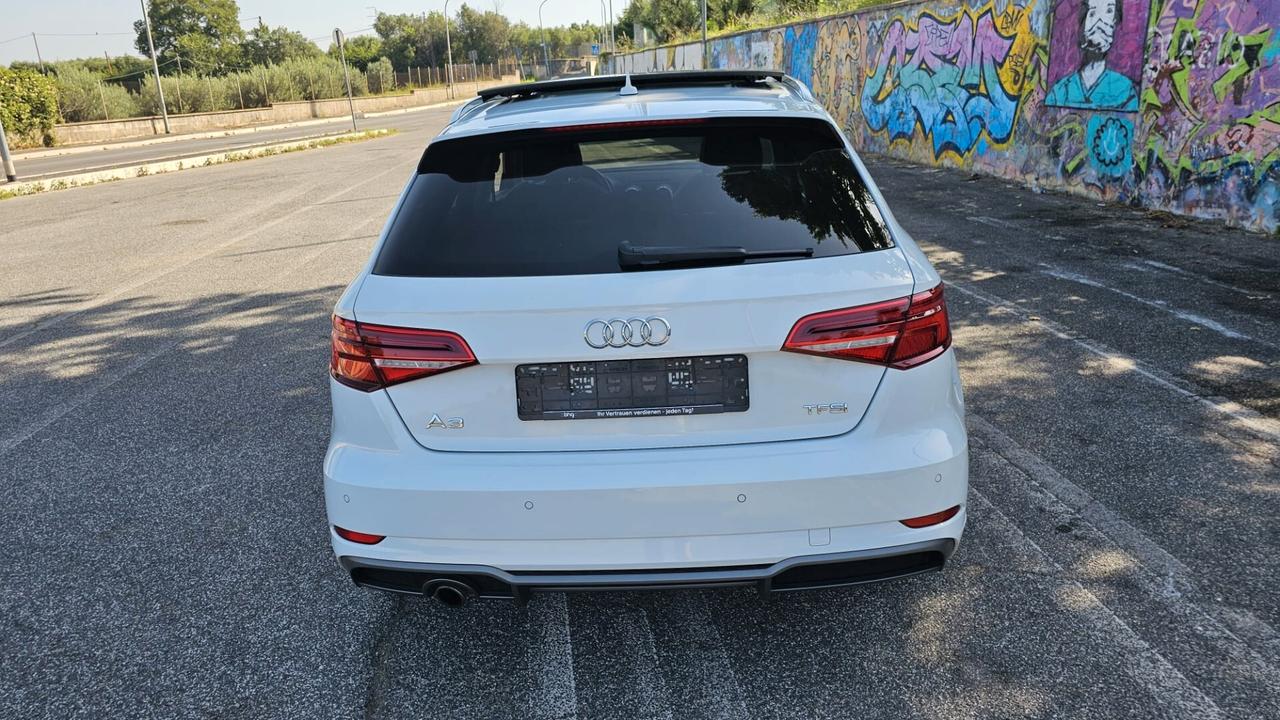 Audi A3 SPB 1.0 TFSI S-LINE 2017 GARANZIA 12 MESI