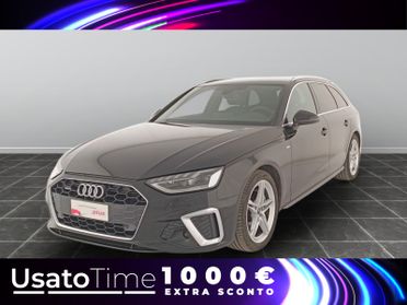 Audi A4 avant 40 2.0 tdi mhev 204cv s line edition quattro s tronic