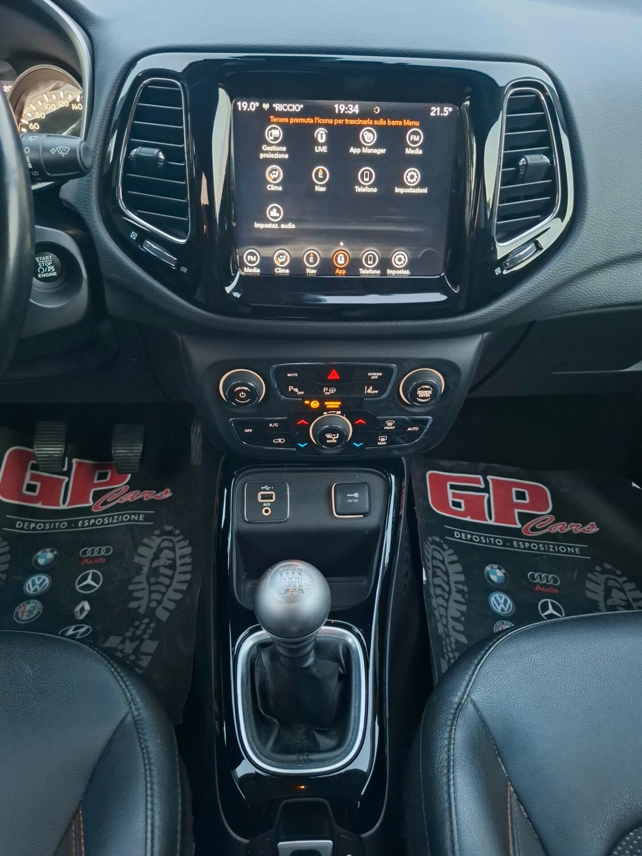 JEEP COMPASS 1.6 Mtj 120cv-Navi-XENON*TELECAMERA