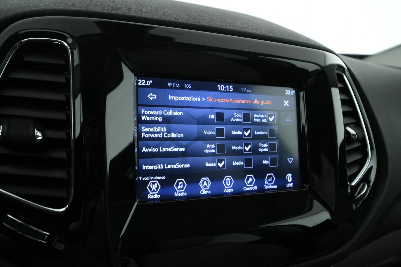 JEEP Compass 2.0 mjt Limited 4wd 140cv auto x COMMERCIANTI PELLE+C18"