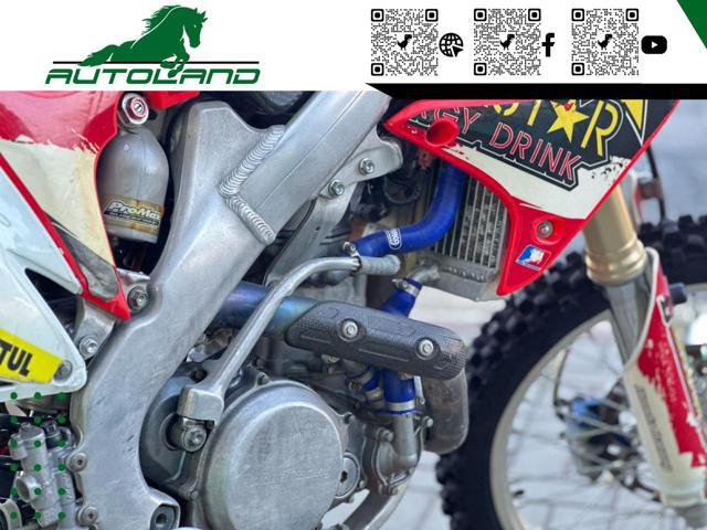 HONDA CRF 450 R Solo2.4Ore*Scarico Akrapovic*Gomme 90%