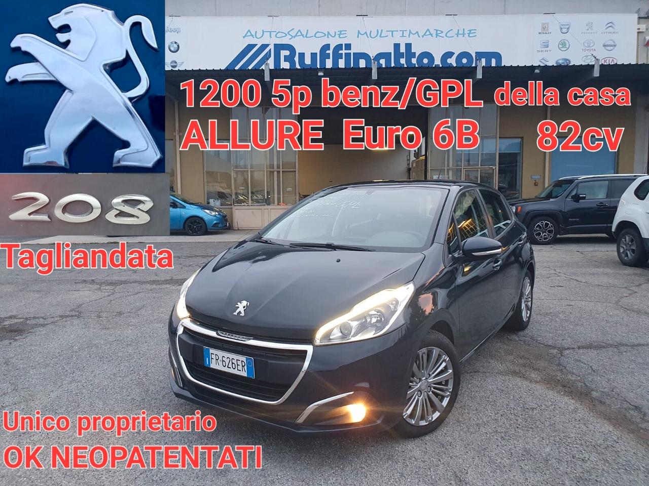 Peugeot 208 PureTech 82 5p. GPL Allure