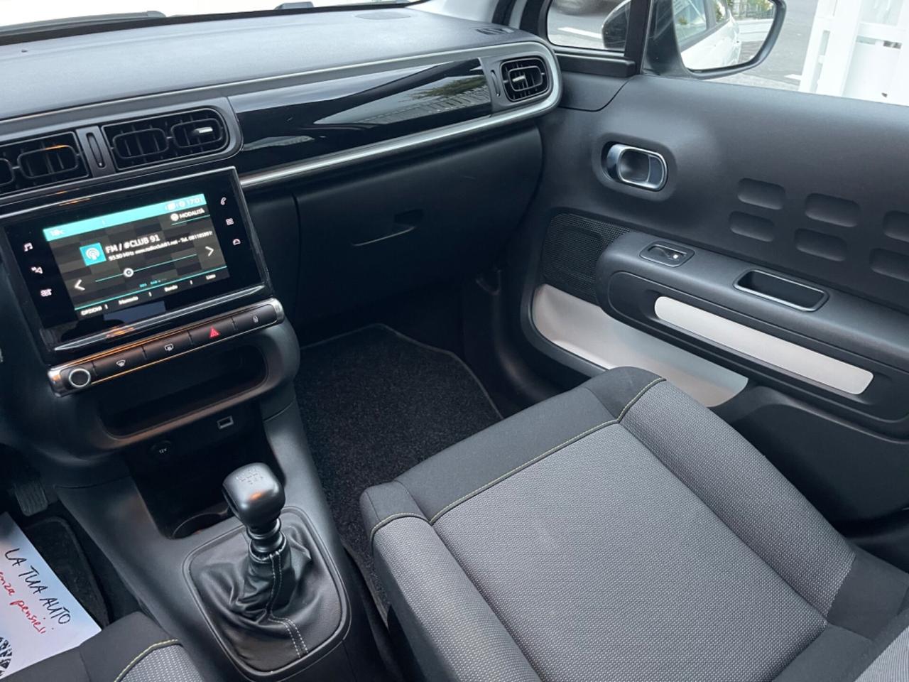 Citroen C3 BlueHDi 100 S&S Feel Pack ITALIANA KM CERTIFICATI!