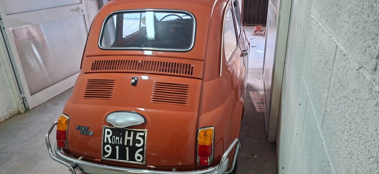 Fiat 500L DOCUMENTI E TARGA ORIGINALI ASI TUTTA RESTAURATA NEL 2014