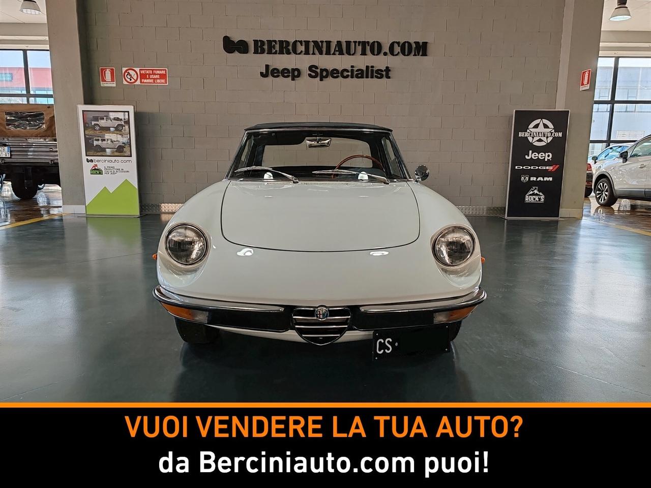 ALFA ROMEO Duetto Spider 1.3 - 1970 - 54.000 km - TARGA NERA