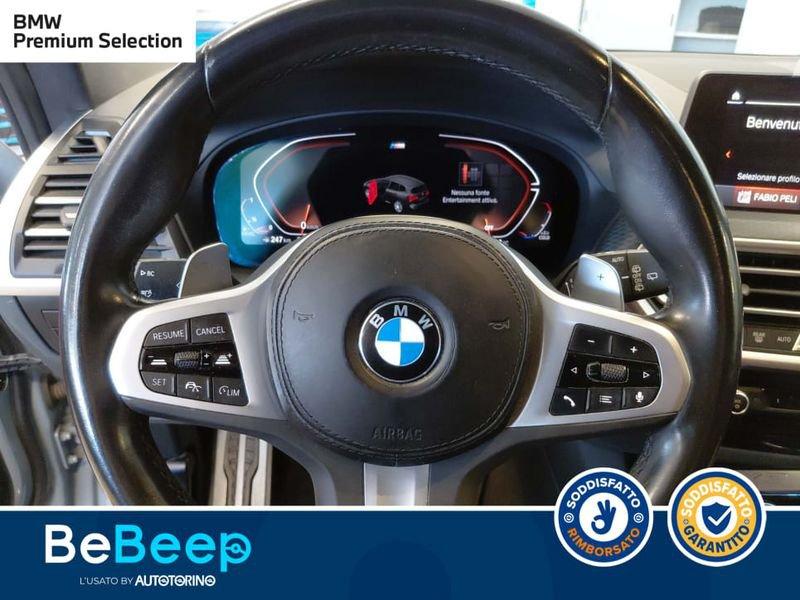 BMW X3 XDRIVE20D MHEV 48V MSPORT AUTO