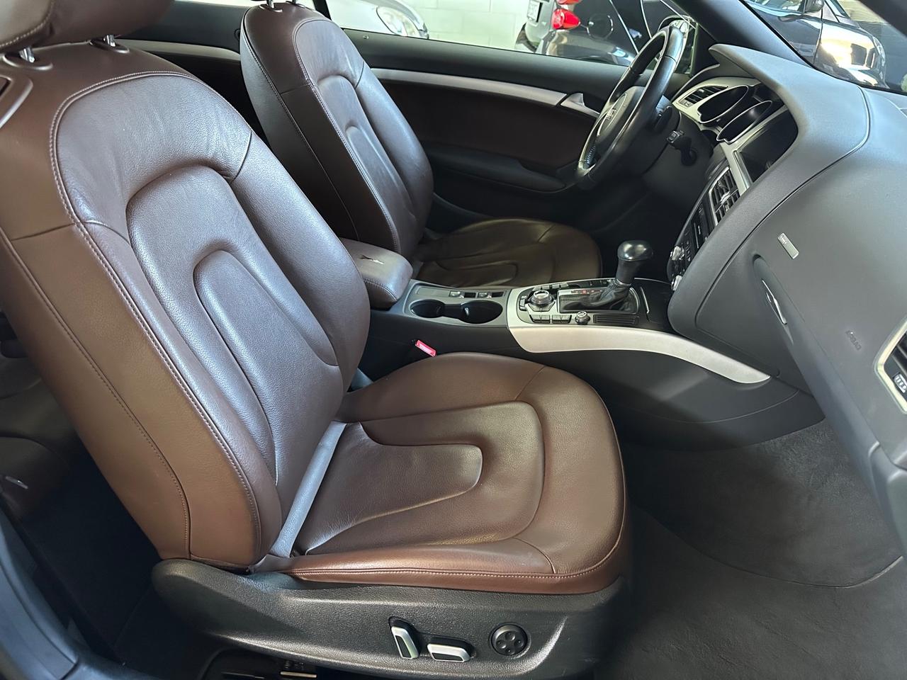 Audi A5 Cabrio 2.0 TDI 190CV multitronic Advanced PELLE-NAVI