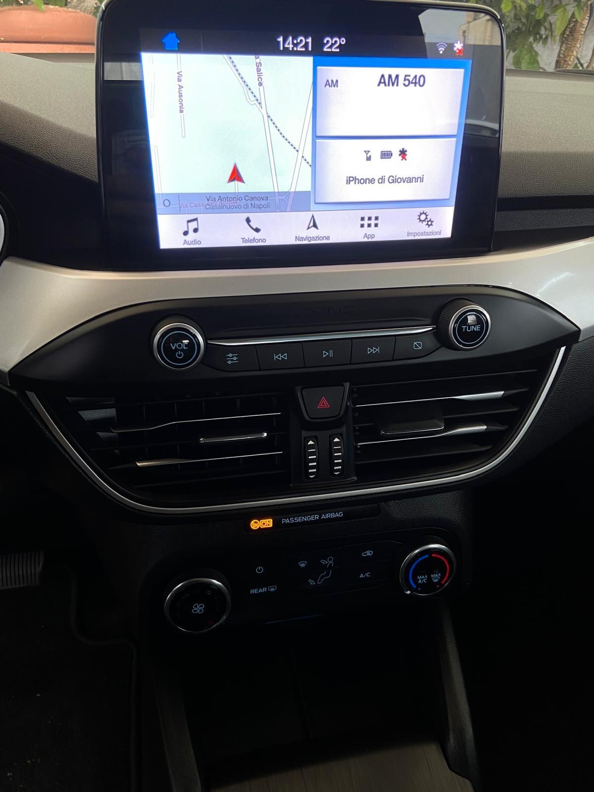 Ford Focus 1.5 EcoBlue 120 CV automatico SW Business Co-Pilot