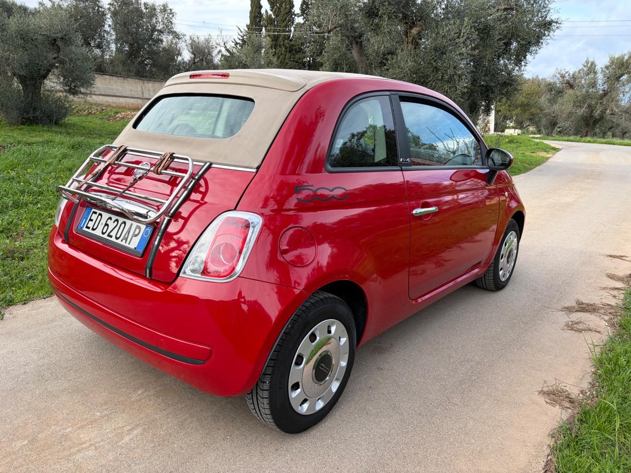 Fiat 500 1.2 benzina cabrio