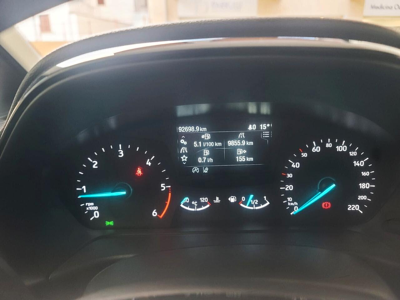 Ford Fiesta 1.5 TDCI **92MILA KM** UNICO PROPRIETA