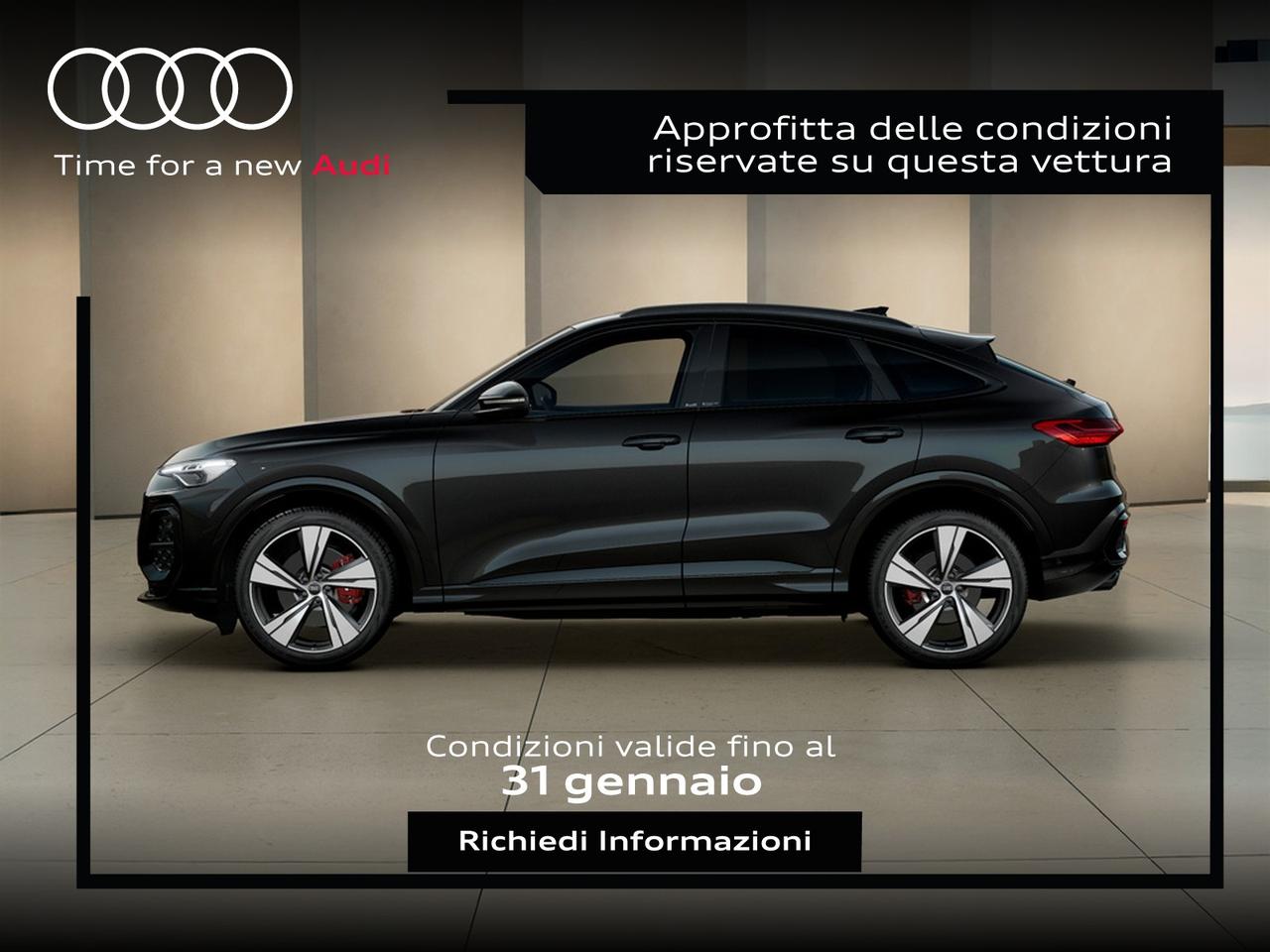 Audi SQ5 ssportback 3.0 tfsi mhev+ sport attitude quattro 367cv s-tronic