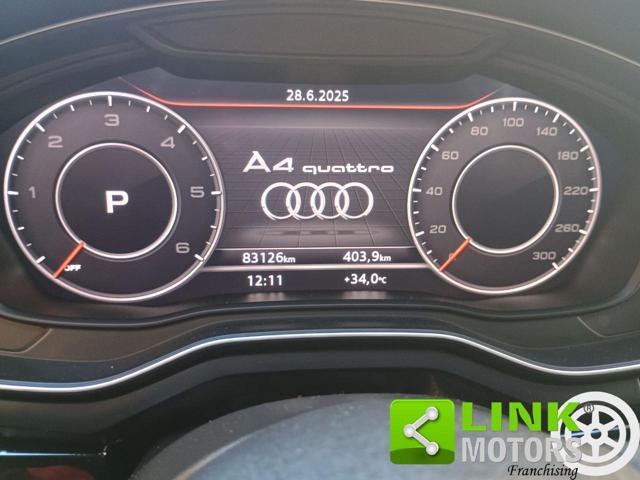 AUDI A4 Avant 2.0 TDI 190 CV quattro S tronic Business Spo