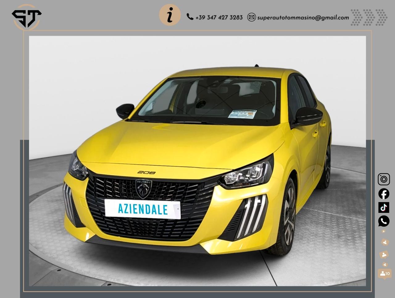 Peugeot 208 PureTech 100 Stop&Start 5 porte Active