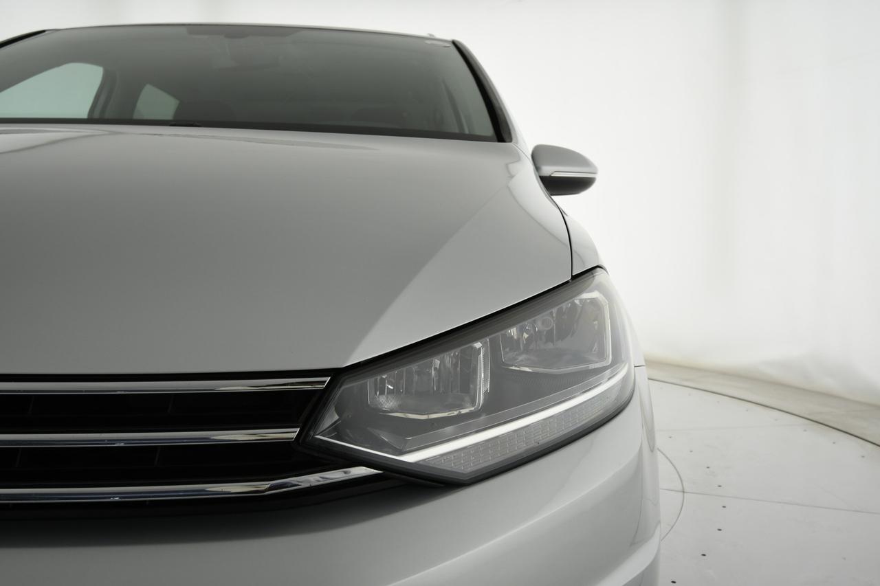 VOLKSWAGEN Touran 1.6 tdi Highline 115cv dsg ACC+ALCANTARA+C17"