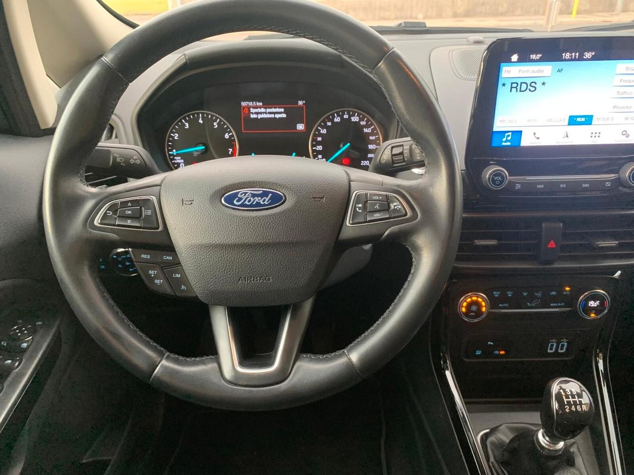 Ford EcoSport 1.0 EcoBoost 100 CV Titanium Unicoprop.