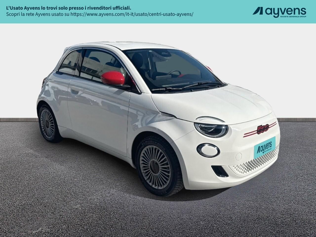Fiat 500e Red
