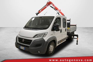 FIAT DUCATO 35 2.3MJT 130CV PLM-DC CABINATO MAXI + GRU 7 POSTI PORTATA 1505KG
