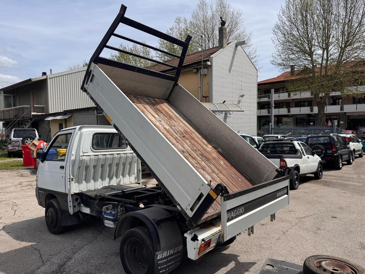 Piaggio Porter gemellato ribaltabile 3 lati 1.2 diesel allestimento officine cucini