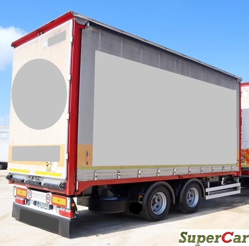 BIGA a 2 assi centinata