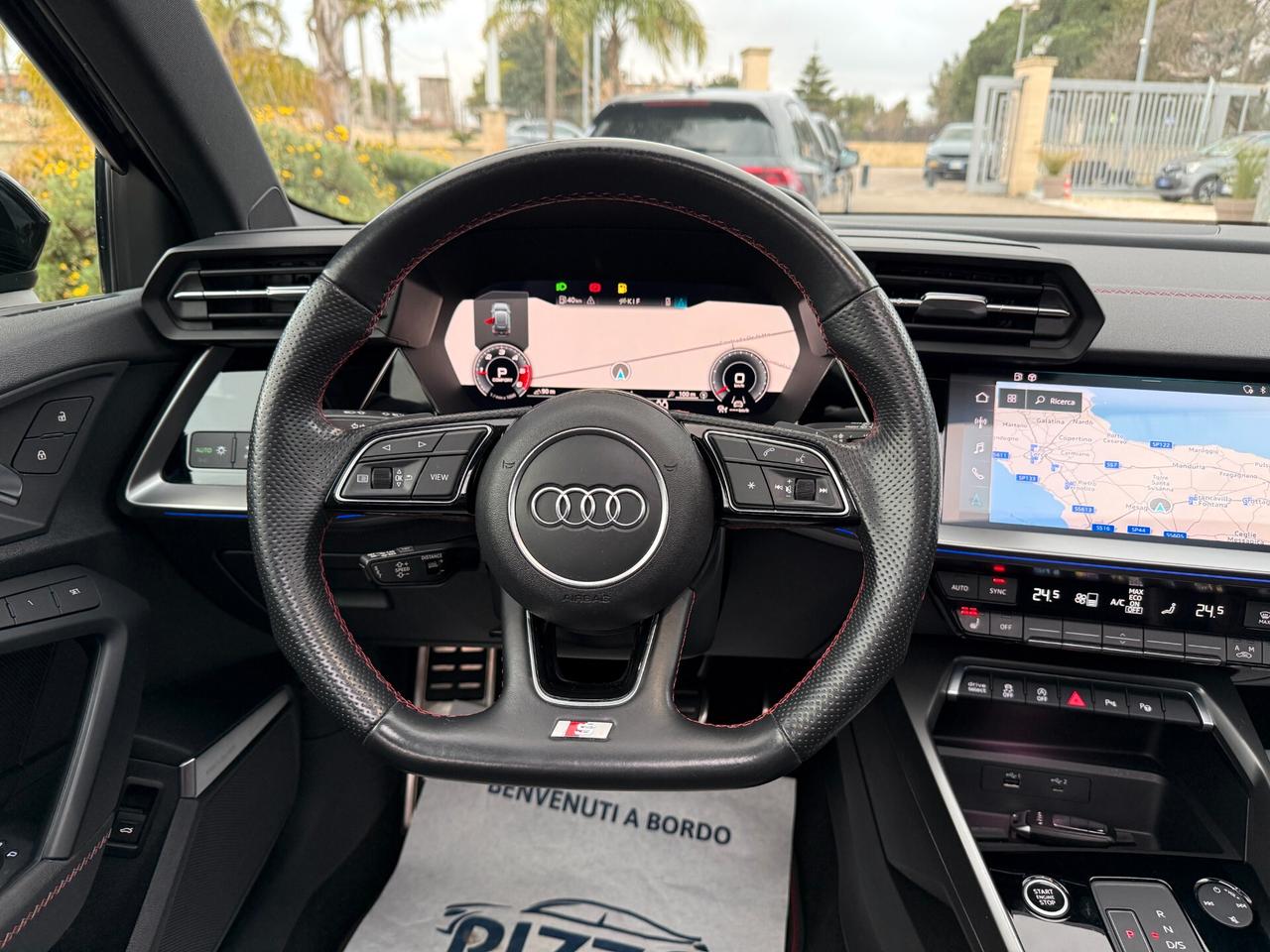 AUDI A3 SPB 35 TDI S LINE TRONIC TETTO B&O IDENTITY BLACK RS INTERN 11/2020