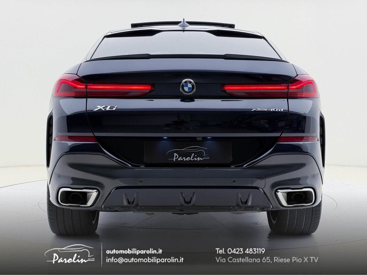 BMW X6 xDrive40d mhev 48V Msport Tetto-360°-21''