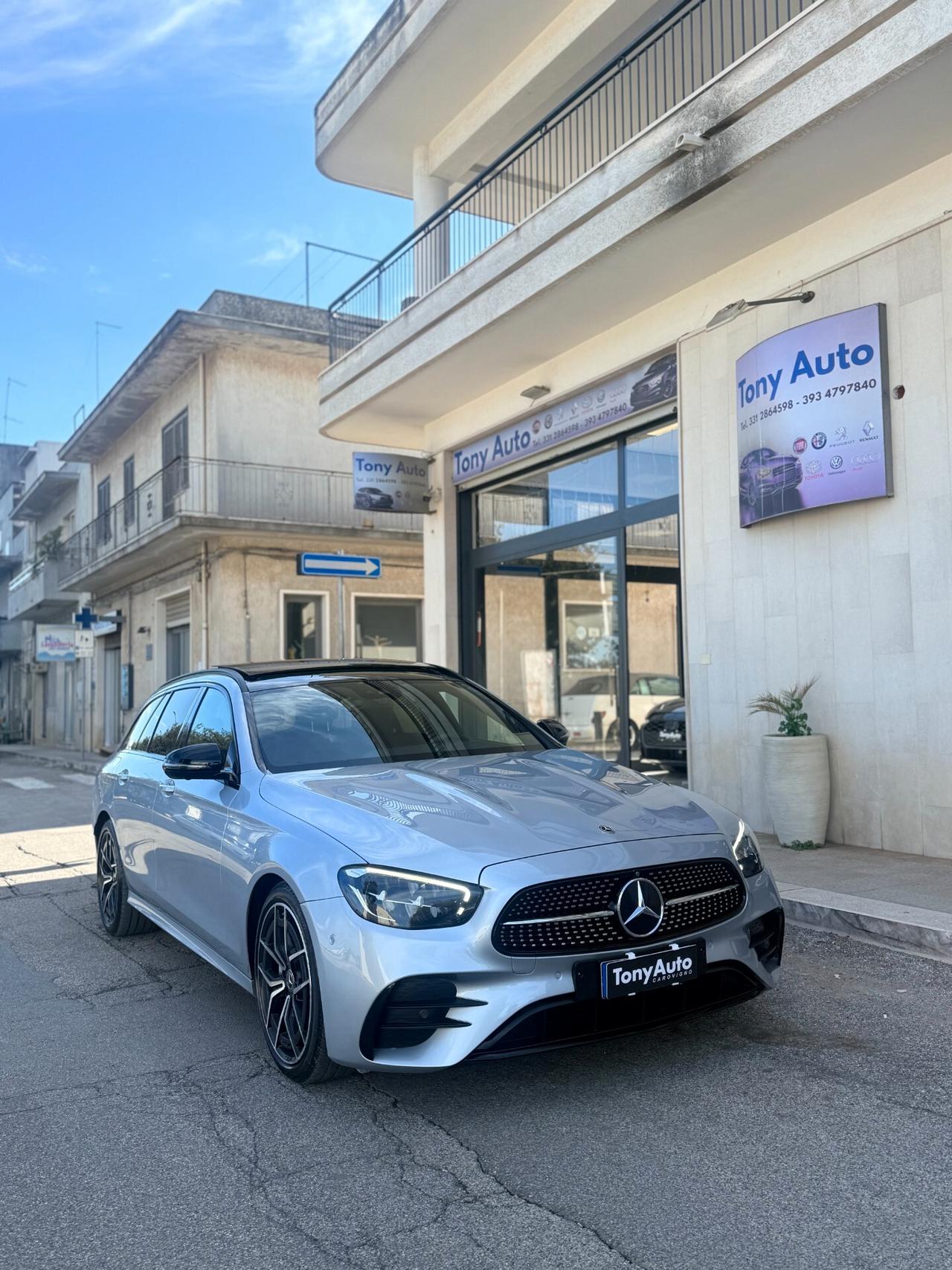 Mercedes-benz E 220 d Mild hybrid S.W. 4Matic Auto Premium Plus AMG CON TETTO APRIBILE,TELECAMERA,LUCI SOFFUSE