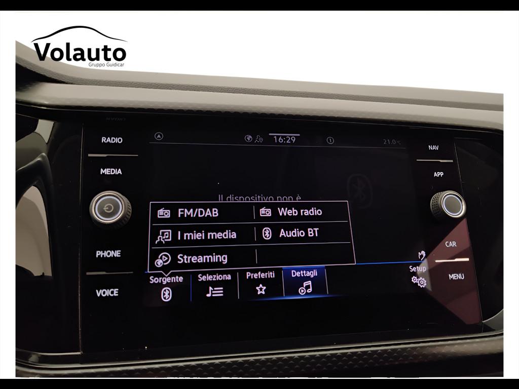 VOLKSWAGEN T-Cross 2019 - T-Cross 1.0 tsi R-LINE 95cv