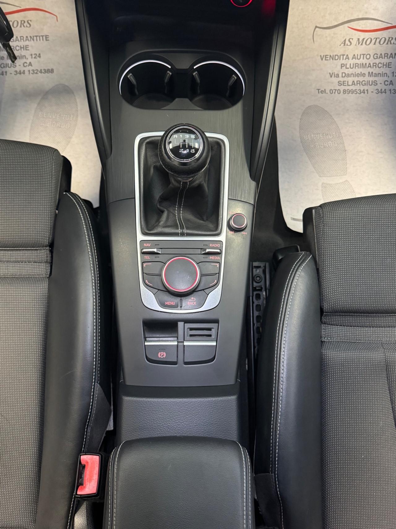 Audi A3 SPB 1.6 TDI 110 CV S-LINE FINANZIABILE
