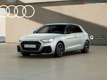 Audi A1 sportback 30 1.0 tfsi identity black 116cv s-tronic
