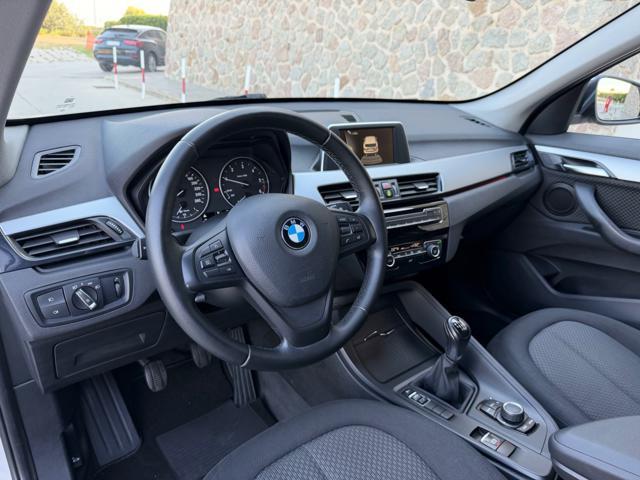 BMW X1 SDRIVE 16D BIANCO PERLA+LED+BIZONA+CRUISE