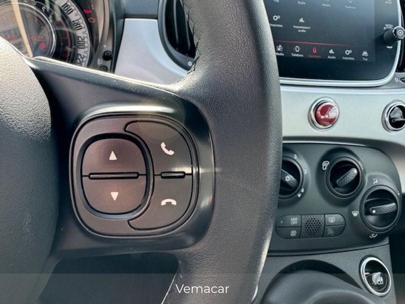 FIAT 500 1.0 Hybrid Hey Google-SENS PARK-SOLO KM 40600!NEOP!!