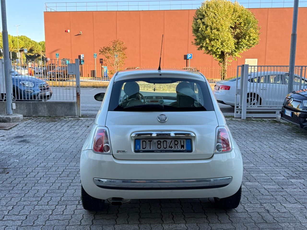 Fiat 500 Bianco speciale cielo panorama 1.2 Lounge