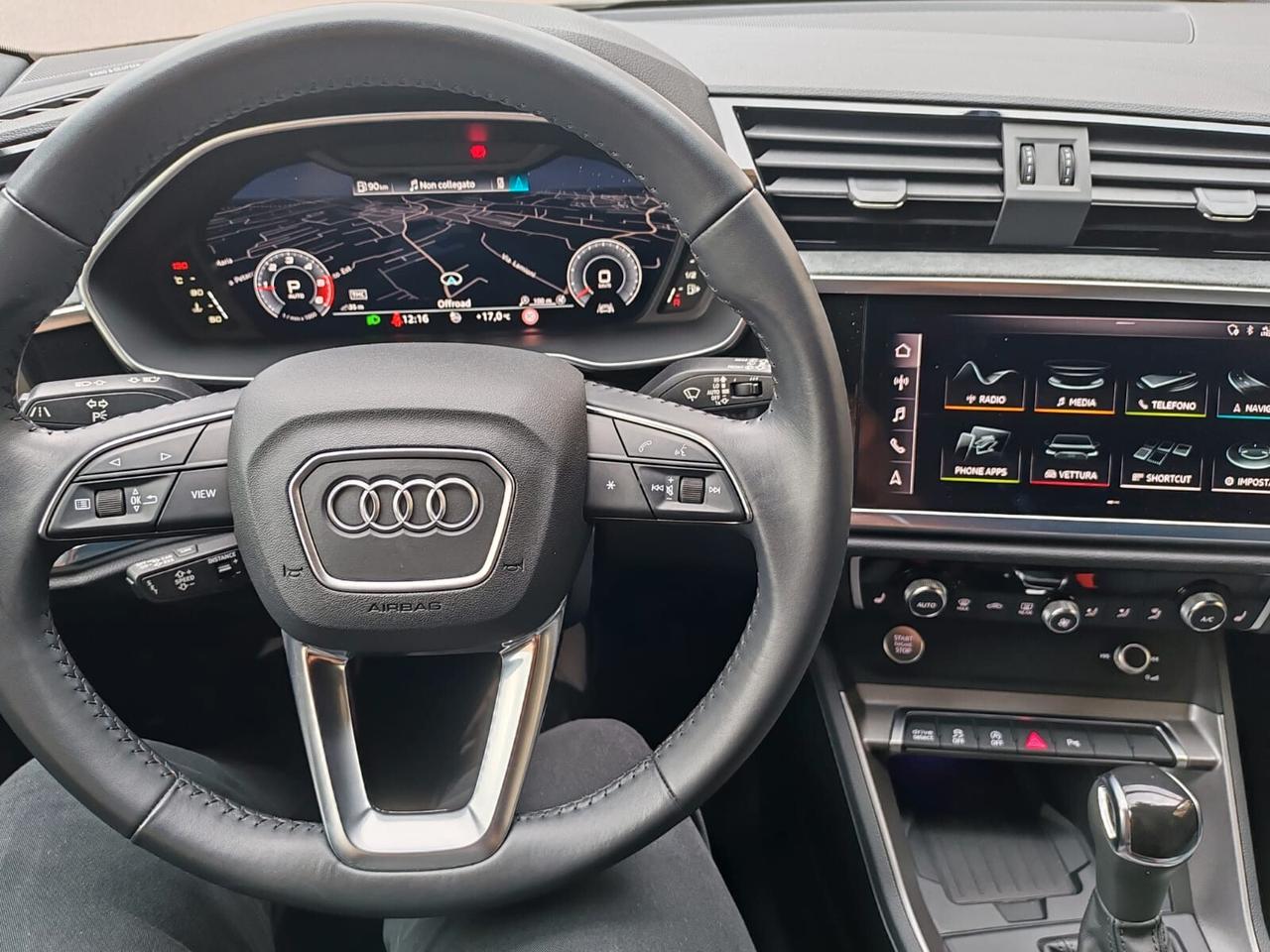 Audi Q3 35 TDI S tronic Business Advanced Carplay Luci Ambiente