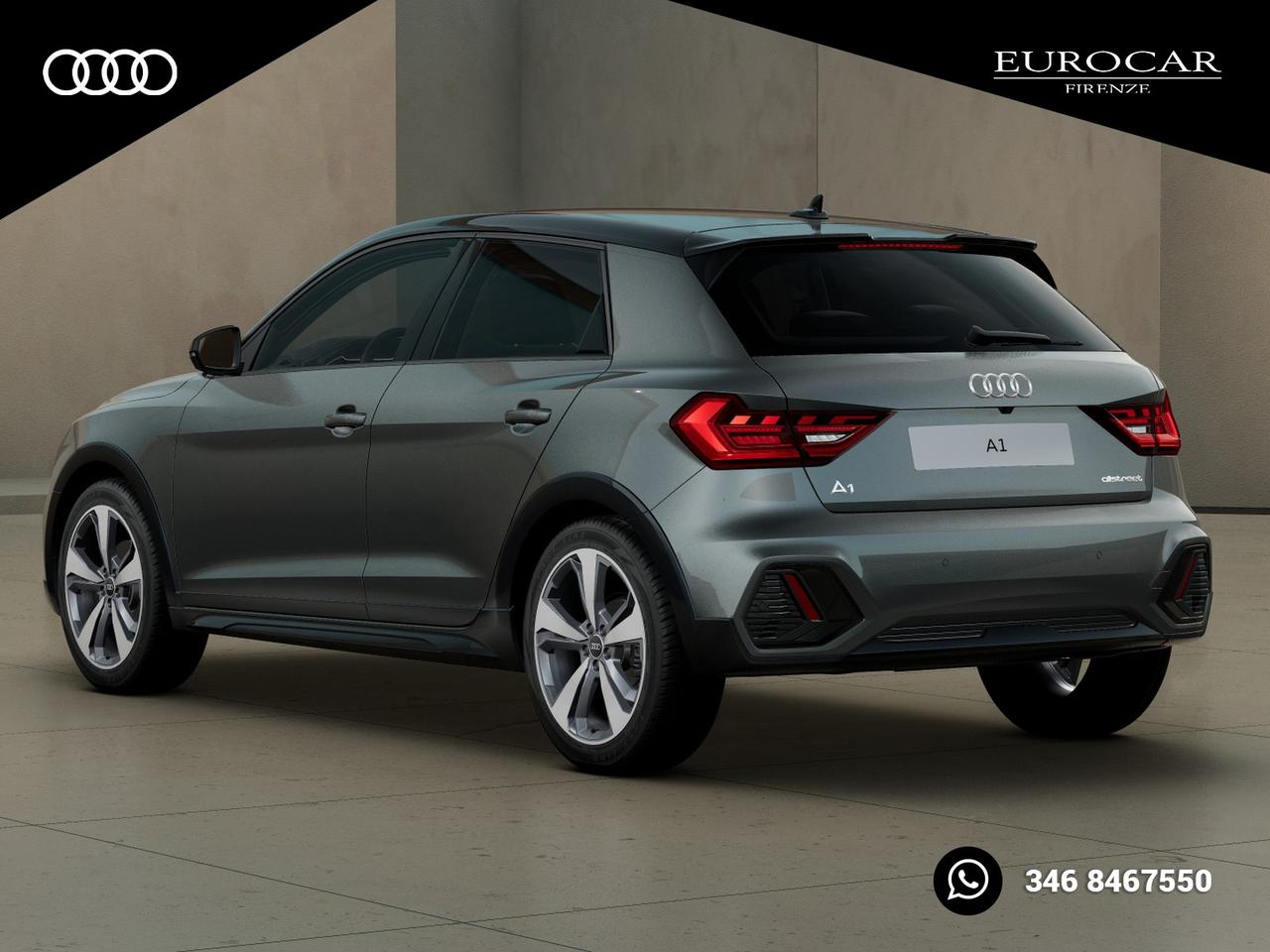Audi A1 allstreet 30 1.0 tfsi identity contrast 116cv