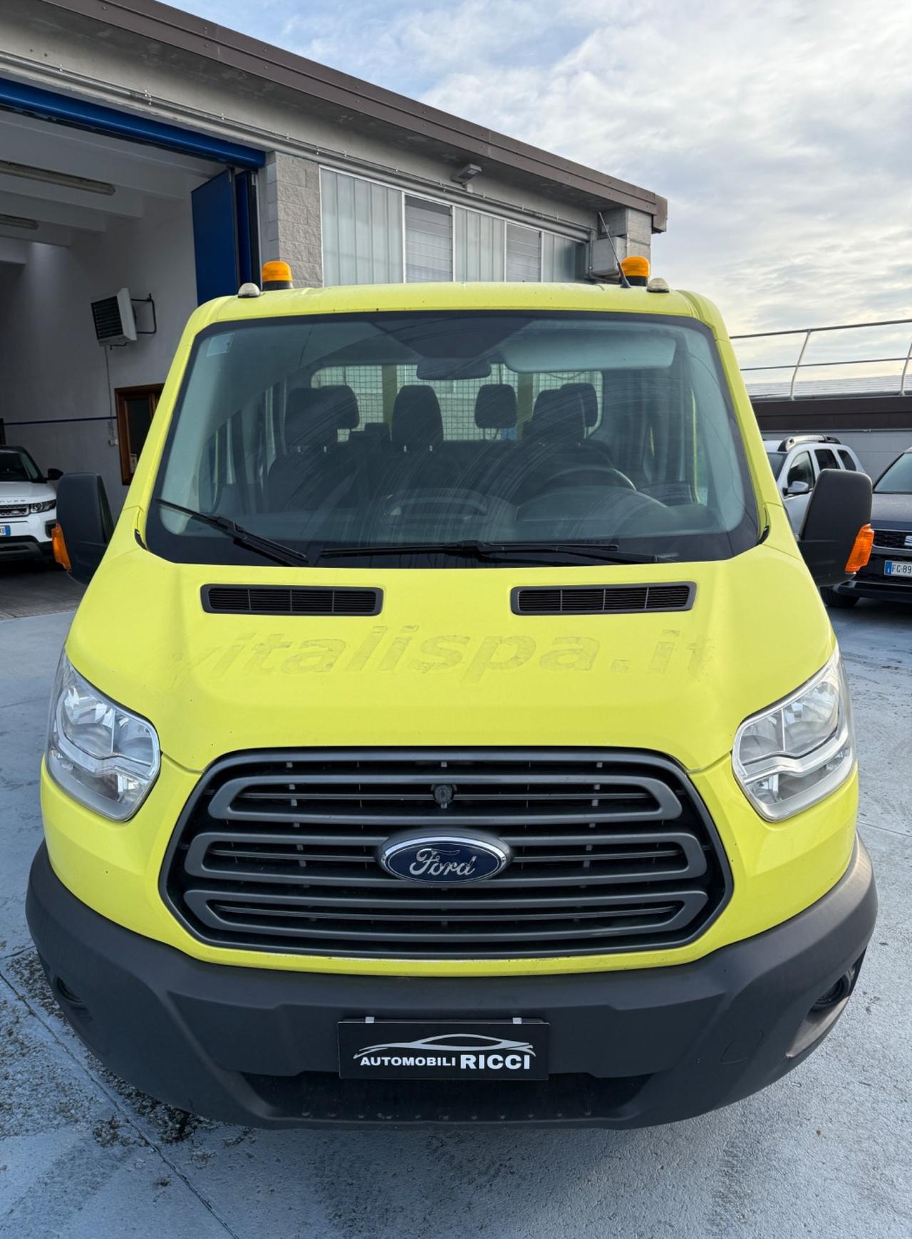 Ford Transit DOPPIA CABINA 7 POSTI CASSONE FISSO