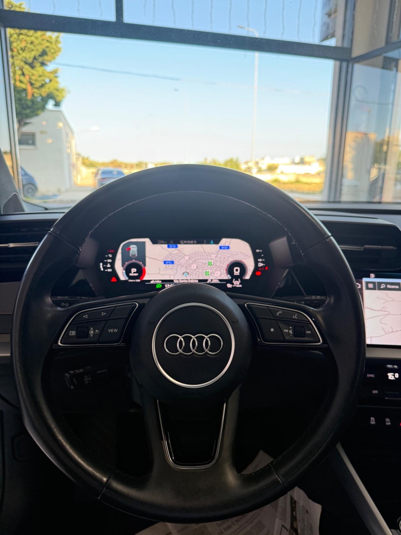 Audi A3 SPORTBACK 30 TDI s-tronic VIRTUAL COCKPIT,NAVI,FARI LED,APPLE CARPLAY, AZIENDALE ITALIA