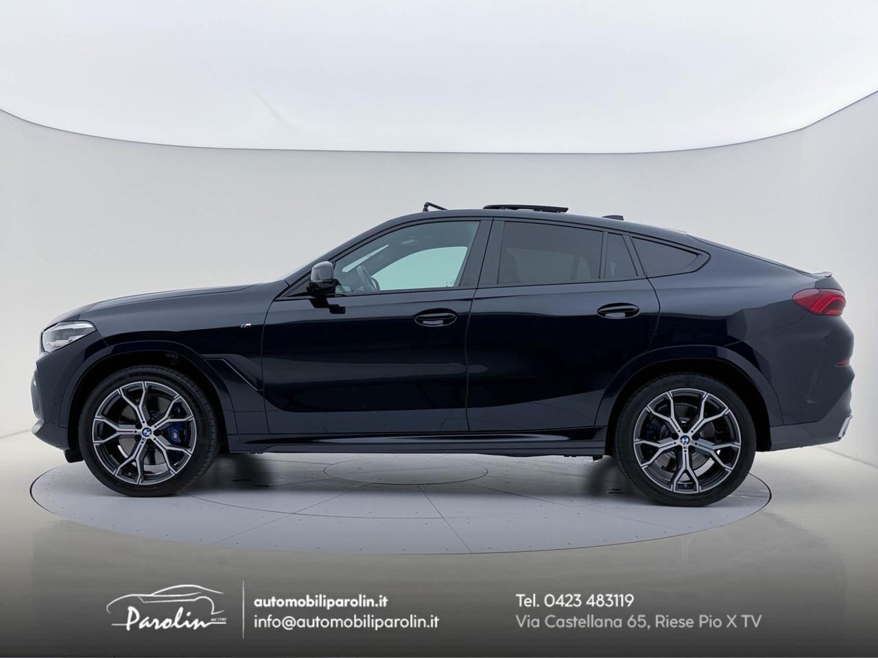 BMW X6 xDrive40d mhev 48V Msport Tetto-360°-21''