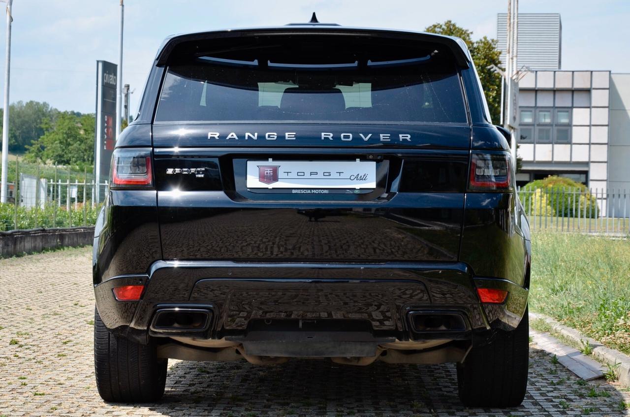 LAND ROVER RANGE ROVER SPORT 3.0 TD V6 DYNAMIC HSE 249cv AUTO, UNICOPROPRIETARIO, EURO 6D, UFF ITALIANA, SERVICE LAND ROVER, GANCIO TRAINO, 21", RETROCAMERA, PERMUTE