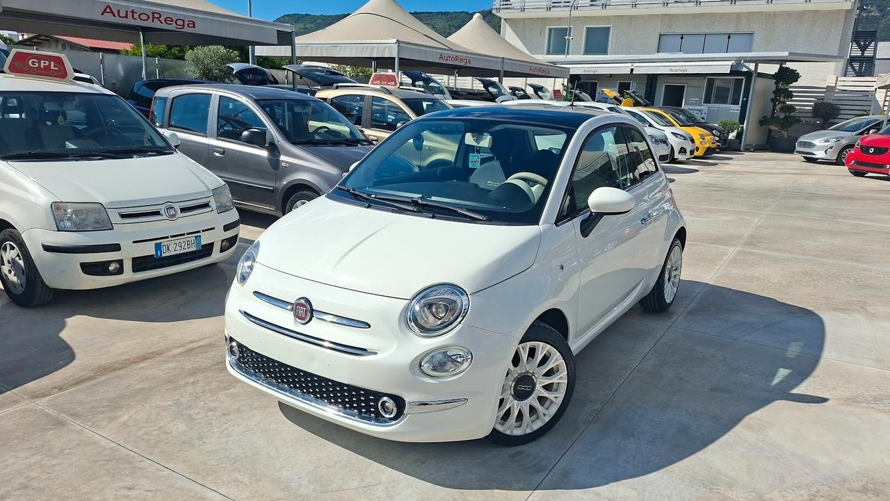 Fiat 500 1.2 Lounge con sedili in pelle