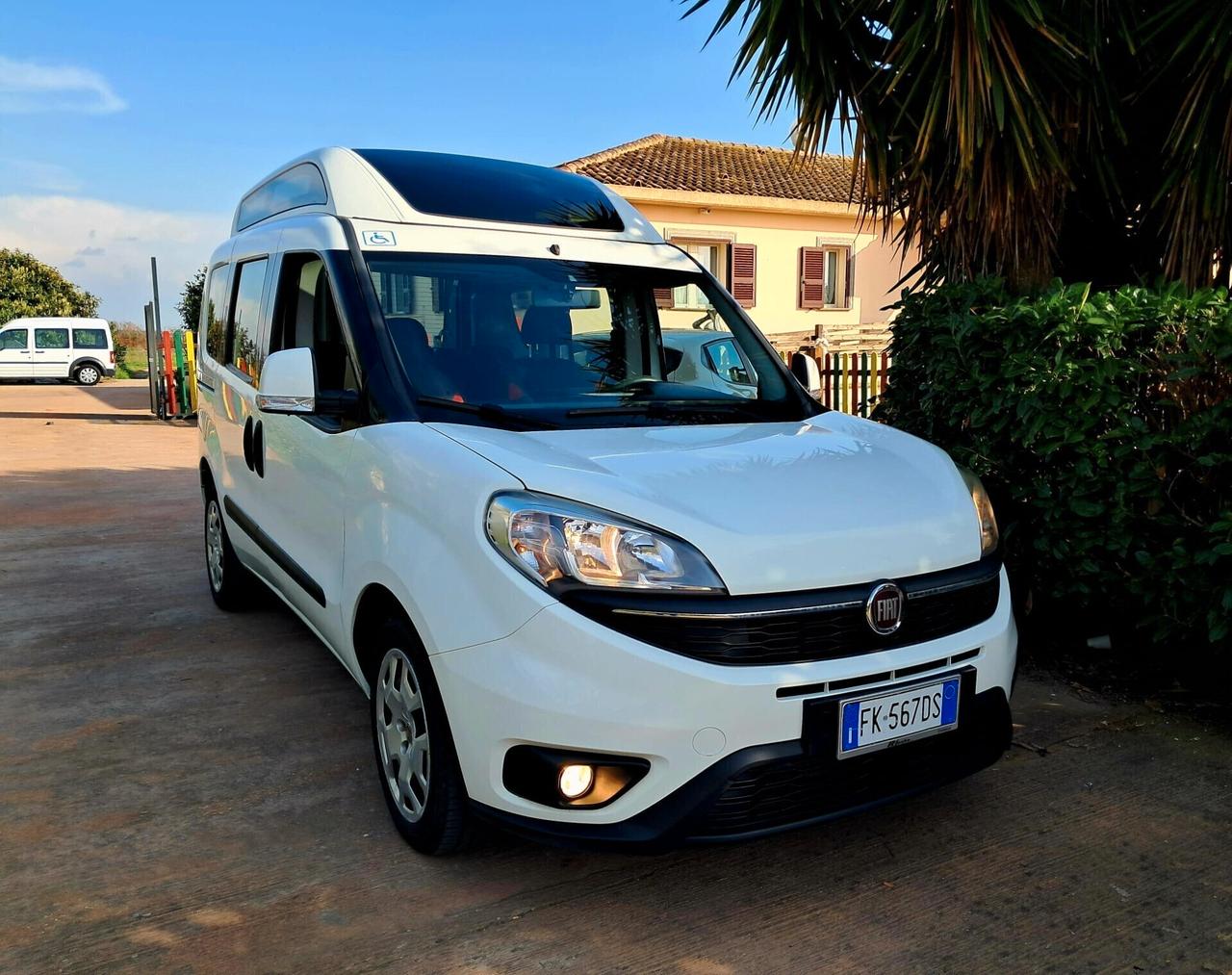 Fiat Doblo Doblò EURO6 TETTO ALTO TRASPORTO DISABILI