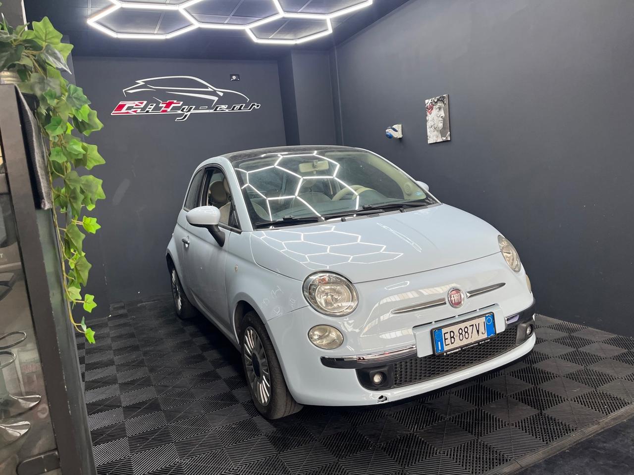 Fiat 500 1.2 Benzina (69 CV) – 2010 – Azzurro Chiaro