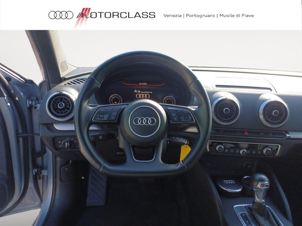 Audi A3 sportback 2.0 tdi 184cv sport quattro s tronic