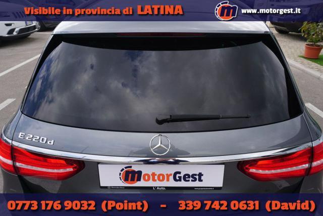 MERCEDES-BENZ E 220 d S.W. Auto Sportplus IVA ESPOSTA