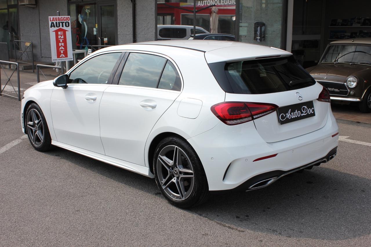 MERCEDES-BENZ A 180 AUTOMATIC BUSINESS AMG 7G-DCT TELECAMERA - NAVY