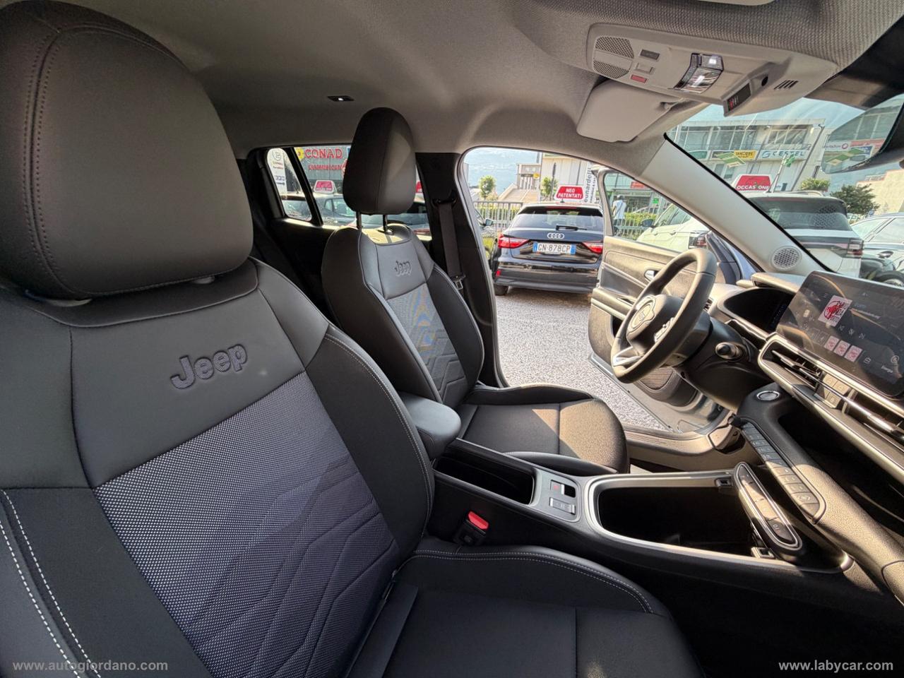 JEEP Avenger BEV Summit 420 156 CV CERCHI IN LEGA DA 18