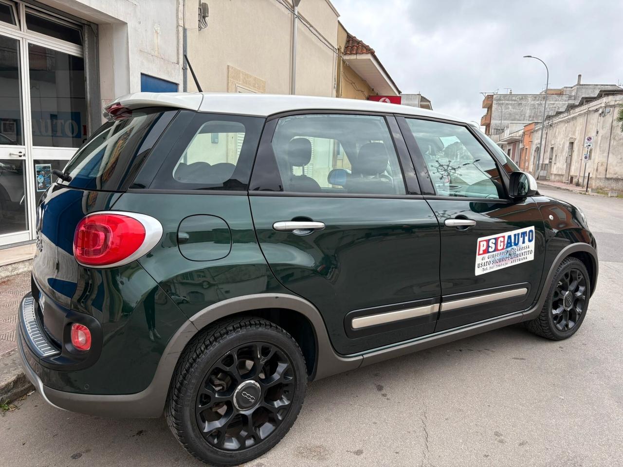 FIAT 500L 1.6 MJT TREKKING BICOLORE OTTOB 2017 DISTRIBUZ ESEGUITA PERFETTA