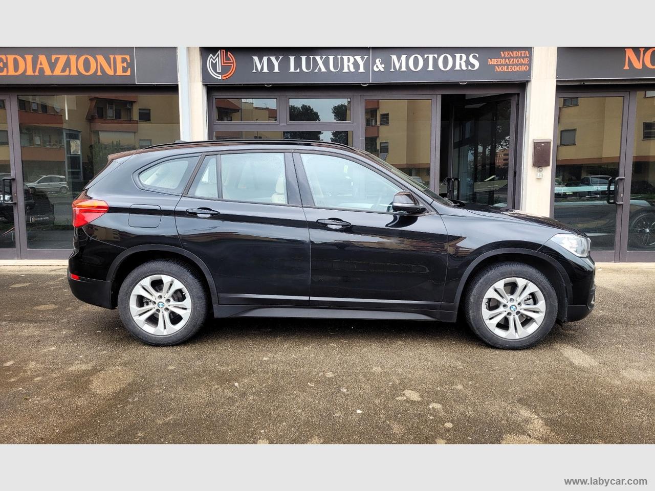 BMW X1 sDrive18i Advantage AUTOMATICO ITA*CERT*TETTO