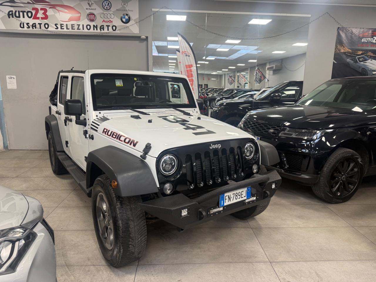 Jeep Wrangler 2.8 CRD DPF Rubicon Auto Soft Top Lungo